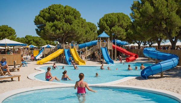 Camping le bon port en camargue : profitez d'un parc aquatique dans l'hérault pour vos vacances